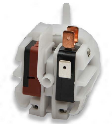 Dual switches are also available, factory set to operate two separate microswitches at different pressure or vacuum settings.