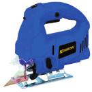4 JIG SAW Variable speed for maximum precision in all application Equipped with lock on / off knob for easy operation Equipped 3 stage pendulum action for cutting