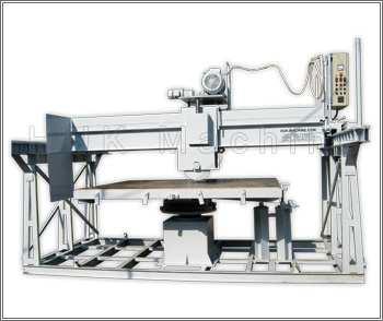 Movable Bridge Cutting Machine The HK-0105/B Block Cutter is fully automatic.