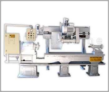 Stone Lathe 2 It works with automatic PLC system, or mechanically. We can use it to have special forms and shapes of stone and marble.