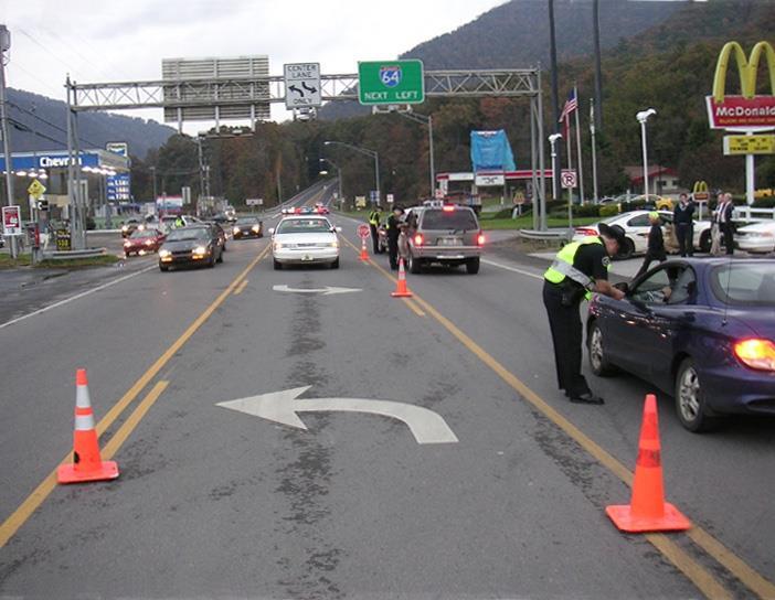 Low manpower checkpoint program in West Virginia reduced