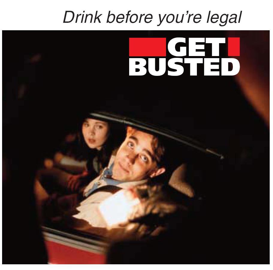 College community campaign to reduce drinking and driving with