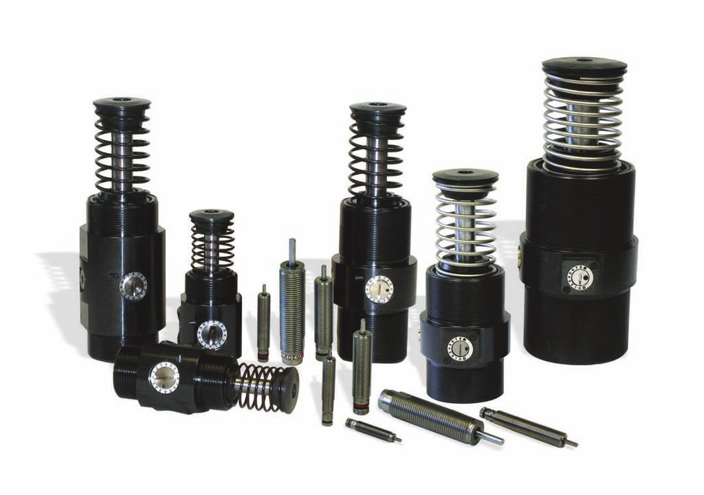 XT Hydraulic Shock Absorbers Series Overview Xtreme Mid-Bore Series Large Series Small Bore Platinum Series Enidine Adjustable Hydraulic Series shock absorbers offer the most flexible solutions to