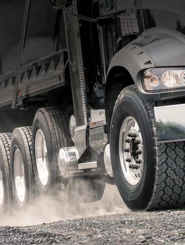 Axles and suspensions provide the foundation for Mack s reputation of rugged reliability.