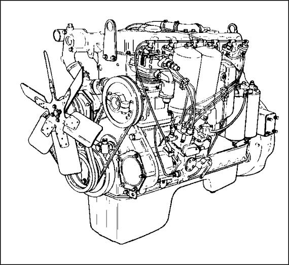 Lesson 2/Learning Event 1 IMAGE: FIGURE 45. MULTIFUEL ENGINE. The engine uses a multifuel combustion system.