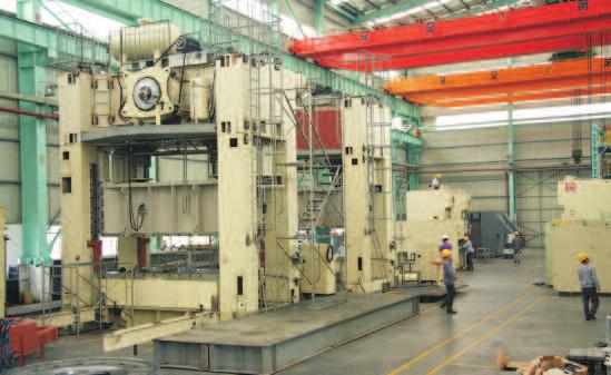 With decades of experience building a wide range of presses, management has not only invested in the facilities infrastructure necessary to be a leading producer of