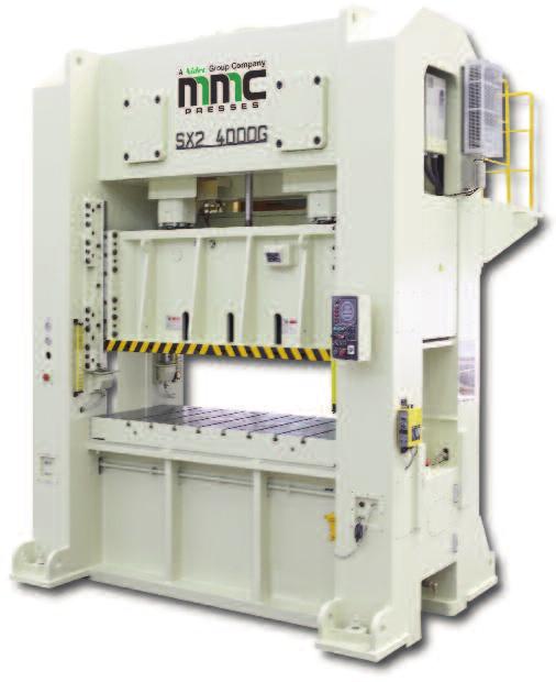 QUALITY FEATURES All MMC Presses have been engineered to provide high levels of performance, functionality, and reliable operation under demanding conditions.
