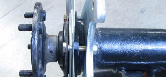 If you have a problem with the pads hitting the rotors, see step 7 for information on adjusting the caliper spacing. 6.