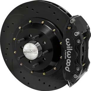 increased strength over smaller 31-spline axles. To provide ample braking force for sometimes 14 and wider tires, brake kits are offered with 14 or 15 x 1.
