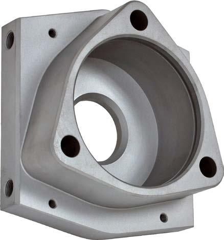 Large bore for unit-bearing body O-ring groove Caliper-bracket