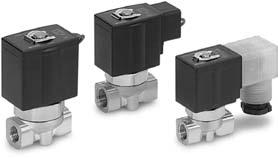 Series VX// For Air /Single Unit (Inert gas, Non-leak, Medium vacuum) /Valve Specifications N.C. When the fluid is air.