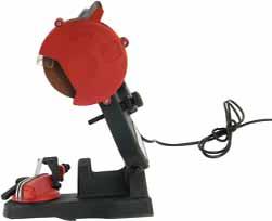 VLA1921 Electric chainsaw sharpener A value for money, easy and fast to use electric sharpener which can be mounted on the bench, wall or vice.