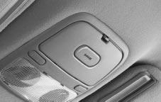 Storage Compartments Glove Box Use the door key to lock and unlock the glove box. To open, pull the latch on the front of the glove box door. Garage Door Opener Compartment 1.