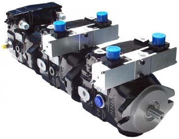 200 8,8 - High rotation speed - Suitable for multiple pump assembly - Built in pressure relief valves