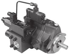 Variable Open Loop Circuit Axial Piston s - High efficiency - Multiple optional control system - Suitable for multiple pump assembly - Electro-Hydraulic proportional pressure and Flow control type -