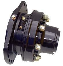 Spring Loaded Disc Brakes - Breaking torque up to 52 danm - Suitable for different input / output shafts and flanges Brake