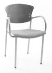 Sita Chair Any Size available 2 wider Laminated maple seat or back available Upholstered seat or back available Chairs stack 3 high with upholstered seat Chairs stack 6 high with wood seat Arm,