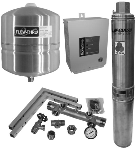 06/12/13 E48-1A Constant Pressure Pump Package Pump Packages for drip tank, cistern, reservoir and well applications Application Typical Application: Designed for rural low pressure water