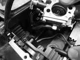 necessary to tune the carburetor prior to returning the power