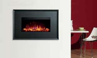 24 I INSET & WALL MOUNTED FIRES INSET & WALL MOUNTED FIRES I 25 R I V a 6 7 0 E V O K E S T E E L Riva2 670 Electric Evoke Steel