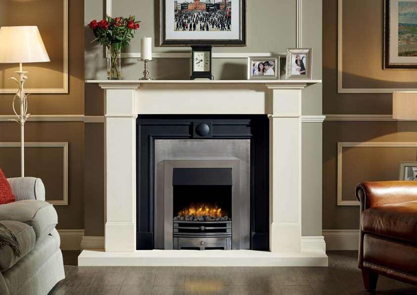 36 I 16 FIRES 16 FIRES I 37 L o g i c E l e c t r i c f i r e s Featuring advanced LED technology, the Logic2 Electric Inset fire range offers captivating, life-like flame