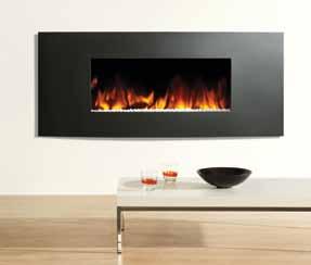 I 05 WALL MOUNTED FIRES Inset FIRES 16 FIRES & FIRE BASKETS STOVES Studio Electric Sizes...6-7 Electric Inset Fire Sizes...16-17 Studio Electric Inset...18-19 Riva2 Electric...20-21 Riva2 Stone Mantels.