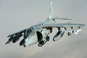 Harrier GR5 80pts Manufacturer: BAE In Service: 1989 Length: 14.12m Wingspan: 9.