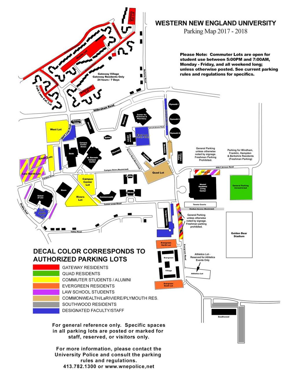 APPENDIX A PARKING MAP A larger version of this map is available on the