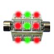 Aqua Signal Nav Light LED Conversion Guide AquaSignal Model Series 40 & 41 Nav Light Color Base/Bulb Style Mfg. Bulb No.