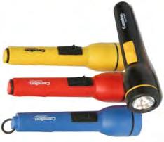 FLASHLIGHT MINI INCANDESCENT Economical torch Conventional globe Durable plastic Black/Red/Yellow/Blue Random colour supplied. Includes 2x AA Cells.