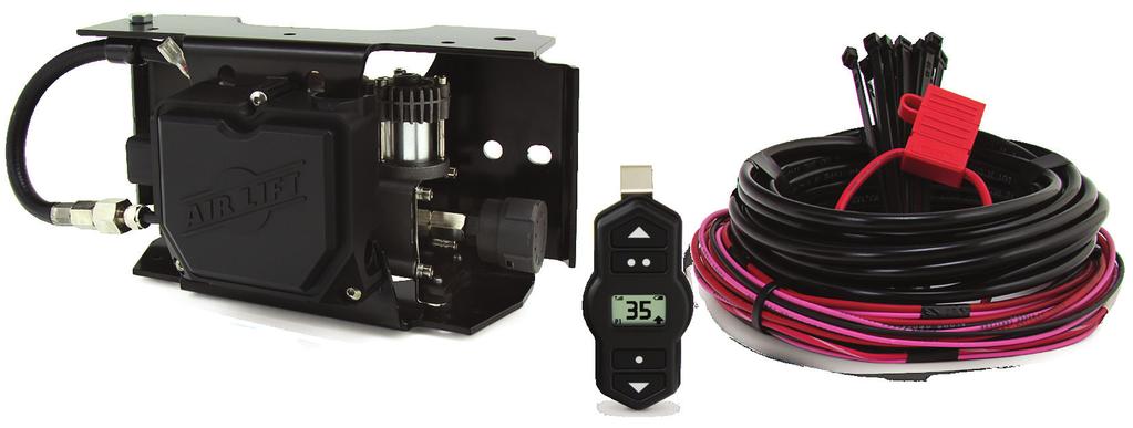 Kit Number 25980EZ EZ Mount Compressor System Introduction WirelessONE EZ Mount combines a manifold and compressor into a single, easy-to-install unit, along with wiring harness and accessories