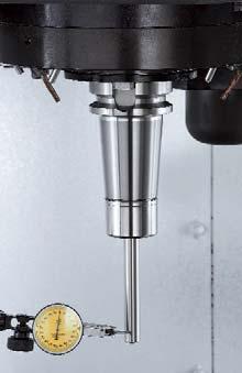 applications. They guarantee a runout within 3 micron at 4 times the diameter beyond collet nut.