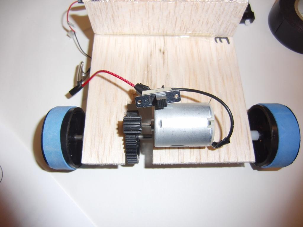 20 Attaching the Motor, On/Off Switch, and Creating the