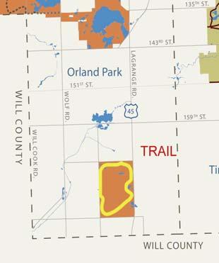 Department: Trail System (New) Project: Construction of Bike Trail at Orland Grassland Project #: 670058 g 17 Construction of Orland Grassland Trail Development (Future Grant Match) Grant