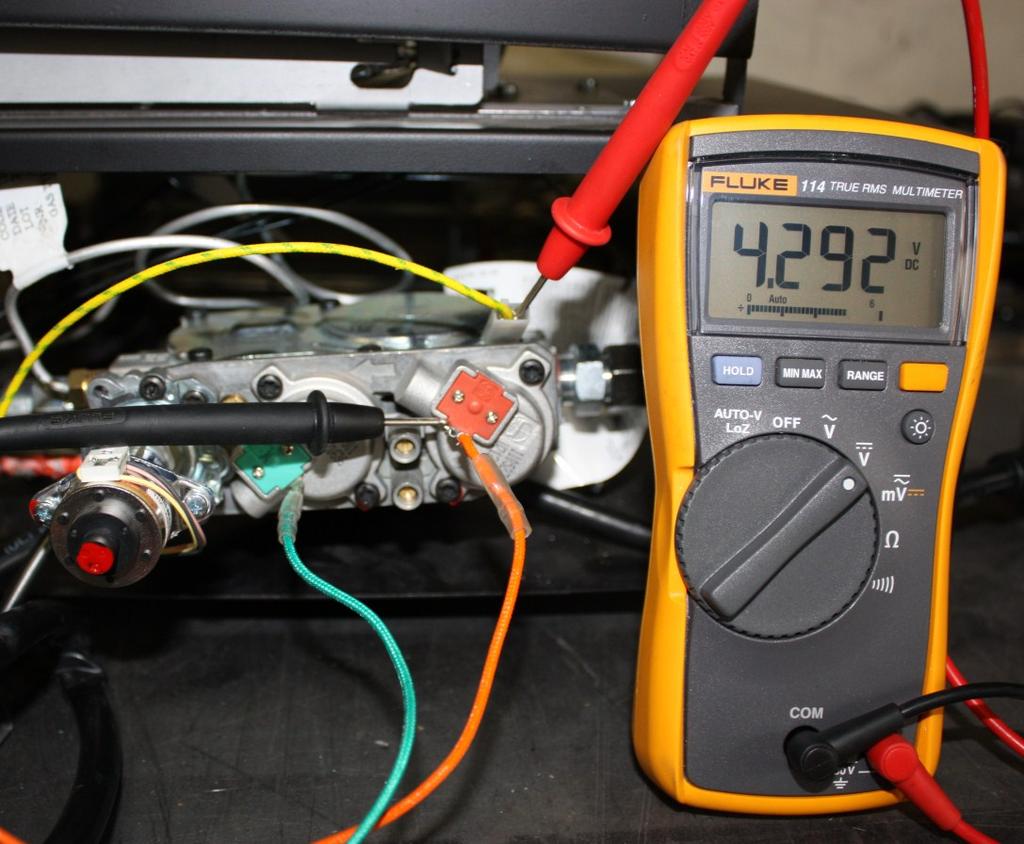 Verifying Voltage on Solenoids (EV1 and EV2) This test performed would be done if we wanted to know if the IFC module is supplying power to the Pilot solenoid (EV1) telling it to open.