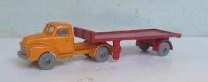 88 Diecasts - Dublo Dinky Toys 076 Lansing Bagnall Platform Tractor, with