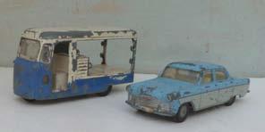 4.129 Diecast - Tri-ang Spot-on Qty. 2 Tri-ang 'Spot-On' models in playwork condition. Comprising No.