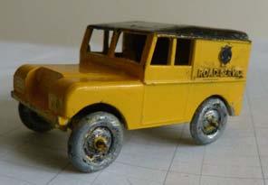 161 Diecast - Morestone-Budgie Miniature Series No. 3 Land Rover with Van body. 'A