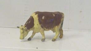 4.217 Small Accessories - Britain's Cow, brown and cream, with