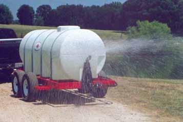 Forestry Elliptical Tank on Stainless Skid,