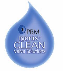 Independent lab testing validating cleanability of PBM s Self-Cleaning valves: As an ISO 9001 valve design manufacturing company, PBM provides the valve products and services required to minimize