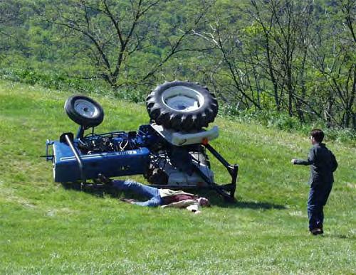 Tractor Safety Concerns Overturns Run-over incidents
