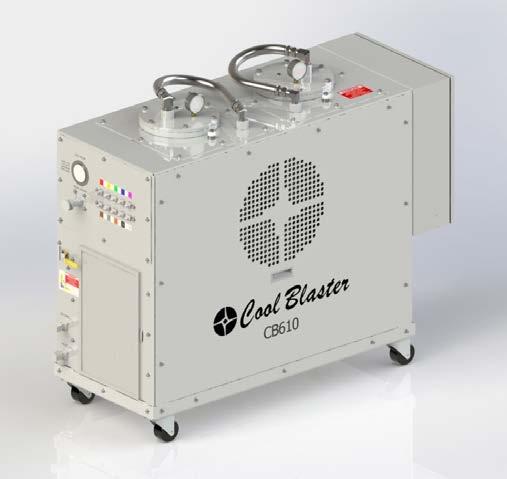 Dual Filter High Pressure Coolant System Model CB610V 10 line system with Heat Exchanger The CB610 dual filter system is designed to automatically change-over to the secondary filter when the primary