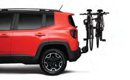 Carrier also features a large covered-zipper opening and sealed seams. HITCH-MOUNT BIKE CARRIER.