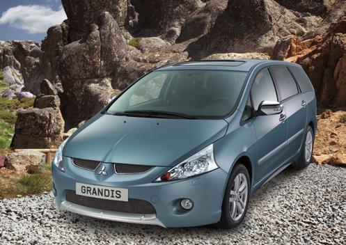 Harmony in style Once seen, the Mitsubishi Grandis is not easily forgotten.