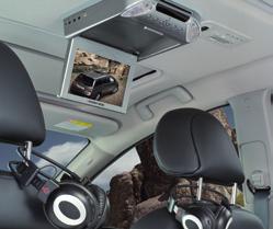 MZ313068 ^ Rear seat entertainment system All in one roof mounted system with 8 LCD/TFT monitor and DVD front loader DIVX, MP3, WMA compatible, USB connection to load all possible files Video-in for