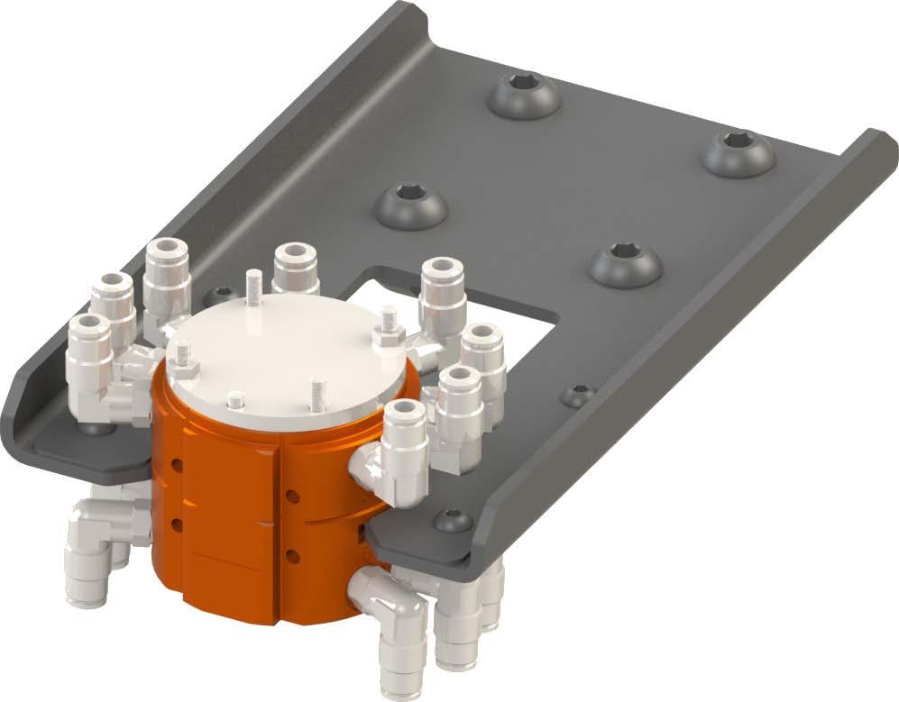 T-Slot End Cap Horizontal Module Post Module NOTICE: When working with air fittings,