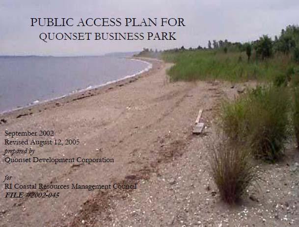Public Access (CRMC Requirement) QDC properties 3 Beaches Bike Path (2.
