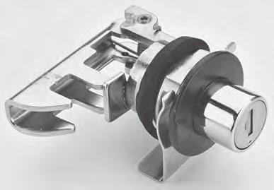 push buttons No. 685-PK No. 685-PK Patent Pending Push button slam latch is designed for top opening lids and is ideal for applications such as a gull wing toolbox.