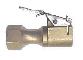 provides inflation and pressure gauging, flow-through 6293C 6293D Barbed Hose fitting 1/4" NPT